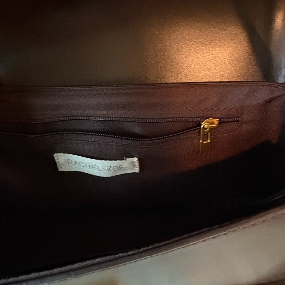 NWOT Rachel Zoe Baguette Bag - so chic and vintage inspired! Chocolate brown - Picture 3 of 3